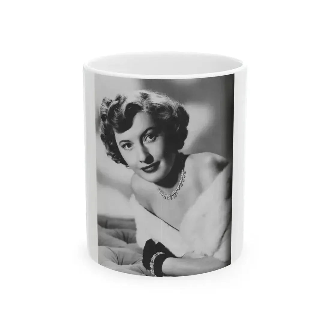 Barbara Stanwyck #38 (Vintage Female Icon) White Coffee Mug 11oz - Go Mug Yourself