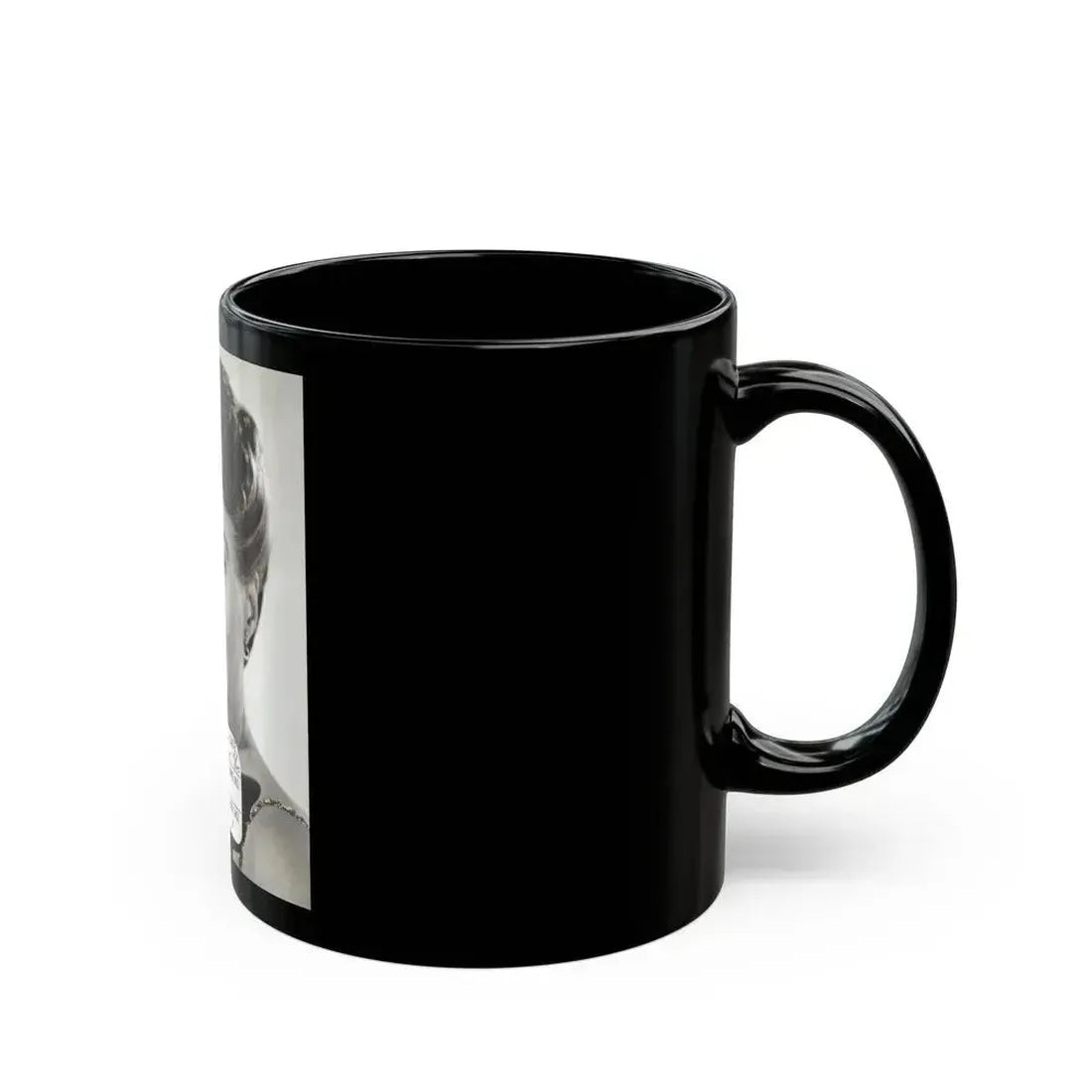 Barbara Stanwyck #47 (Vintage Female Icon) Black Coffee Mug - Go Mug Yourself