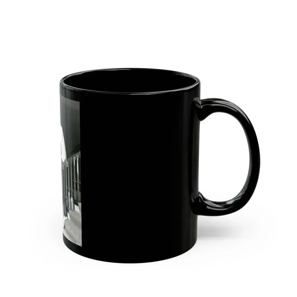 Barbara Stanwyck #48 (Vintage Female Icon) Black Coffee Mug - Go Mug Yourself