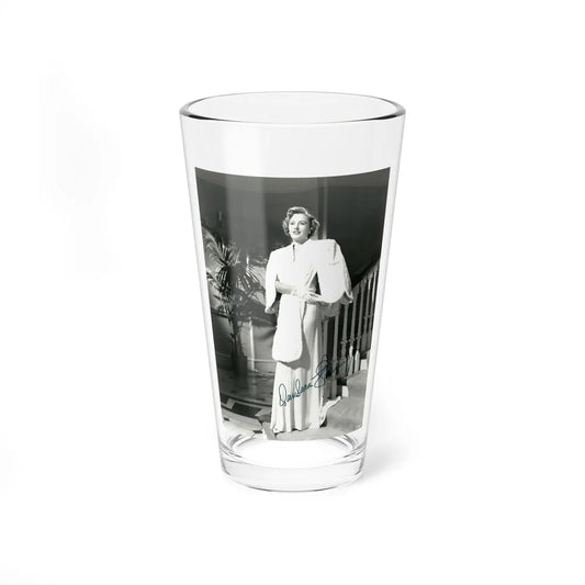 Barbara Stanwyck #48 (Vintage Female Icon) Pint Glass 16oz-16oz-Go Mug Yourself