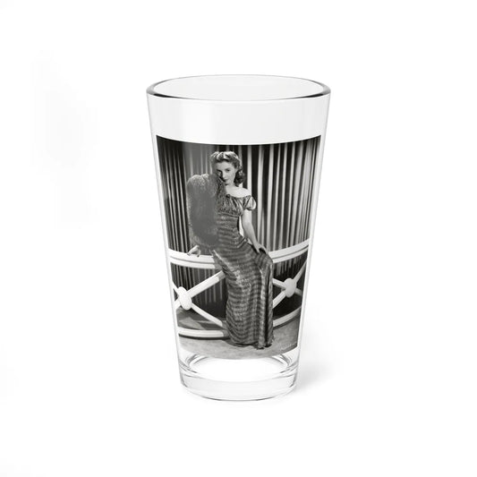 Barbara Stanwyck #65 (Vintage Female Icon) Pint Glass 16oz-16oz-Go Mug Yourself