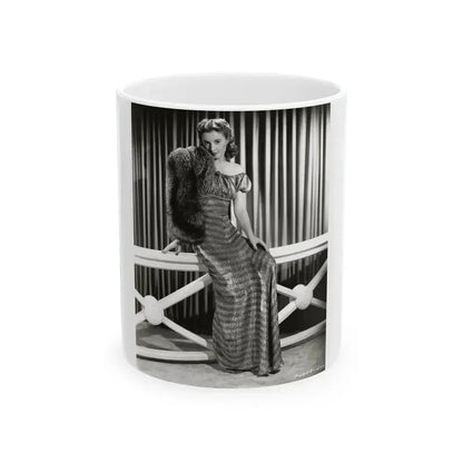 Barbara Stanwyck #65 (Vintage Female Icon) White Coffee Mug 11oz - Go Mug Yourself