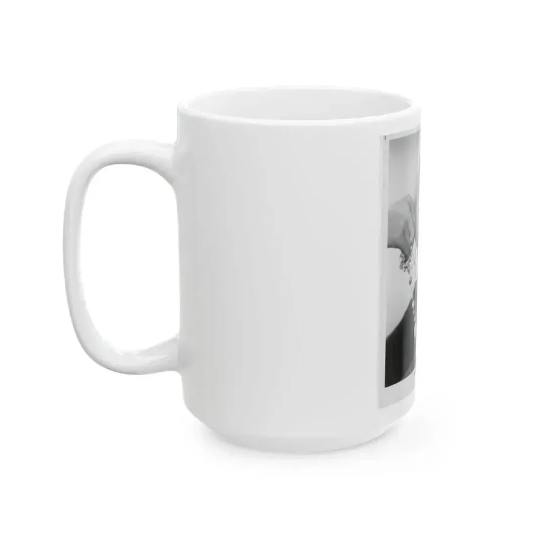 Barbara Steele #30 (Vintage Female Icon) White Coffee Mug - Go Mug Yourself