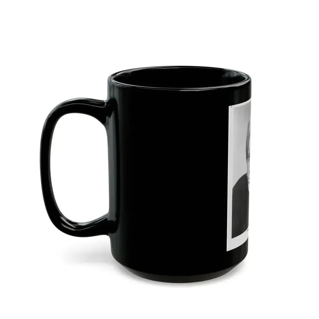 Barbara Steele #31 (Vintage Female Icon) Black Coffee Mug - Go Mug Yourself