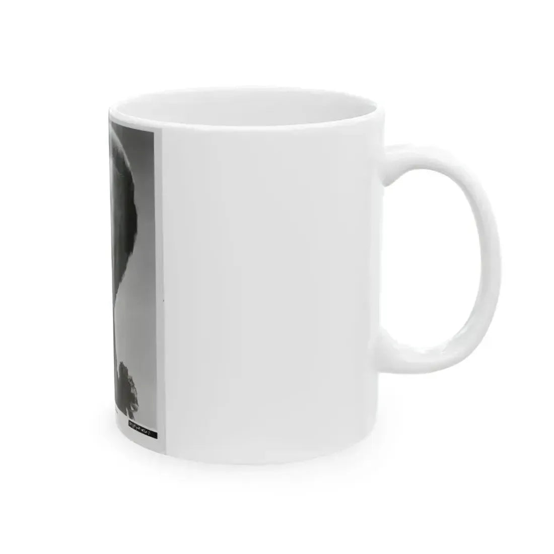 Barbara Steele #31 (Vintage Female Icon) White Coffee Mug - Go Mug Yourself