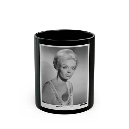 Barbara Steele #51 (Vintage Female Icon) Black Coffee Mug 11oz - Go Mug Yourself