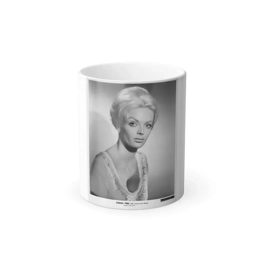 Barbara Steele #51 (Vintage Female Icon) Color Changing Coffee Mug 11oz - Go Mug Yourself