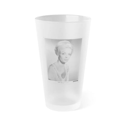 Barbara Steele #51 (Vintage Female Icon) Frosted Pint Glass 16oz-16oz-Frosted-Go Mug Yourself