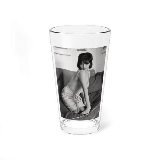 Barbara Steele #52 (Vintage Female Icon) Pint Glass 16oz-16oz-Go Mug Yourself