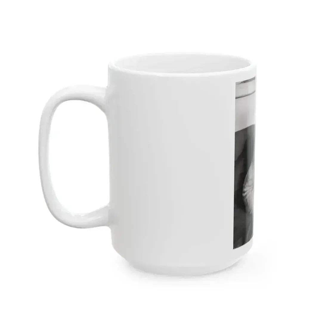 Barbara Steele #52 (Vintage Female Icon) White Coffee Mug - Go Mug Yourself