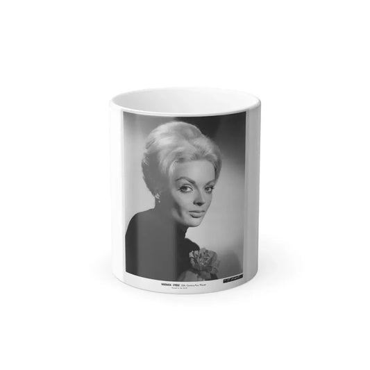 Barbara Steele #55 (Vintage Female Icon) Color Changing Coffee Mug 11oz - Go Mug Yourself