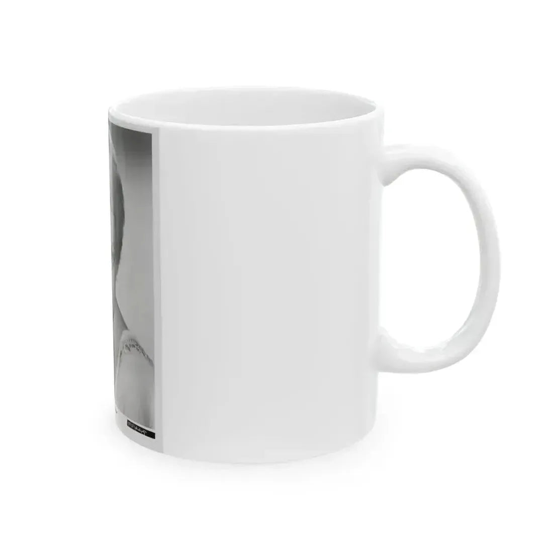 Barbara Steele #63 (Vintage Female Icon) White Coffee Mug - Go Mug Yourself