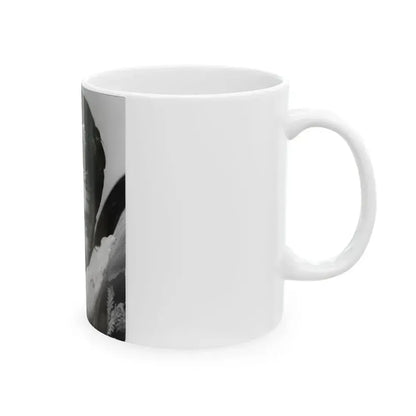 Barbara Steele #64 (Vintage Female Icon) White Coffee Mug - Go Mug Yourself