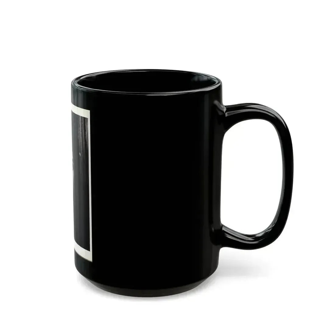 Barbara Steele #68 (Vintage Female Icon) Black Coffee Mug - Go Mug Yourself