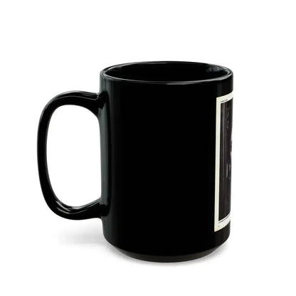 Barbara Steele #68 (Vintage Female Icon) Black Coffee Mug - Go Mug Yourself