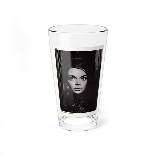 Barbara Steele #68 (Vintage Female Icon) Pint Glass 16oz-16oz-Go Mug Yourself