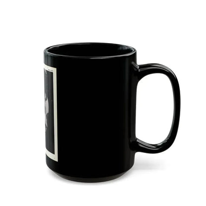 Barbara Steele #69 (Vintage Female Icon) Black Coffee Mug - Go Mug Yourself
