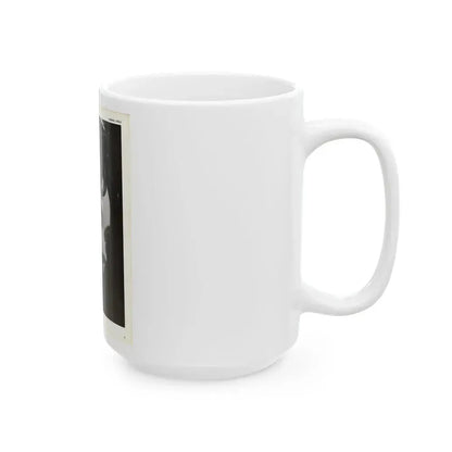 Barbara Steele #69 (Vintage Female Icon) White Coffee Mug - Go Mug Yourself