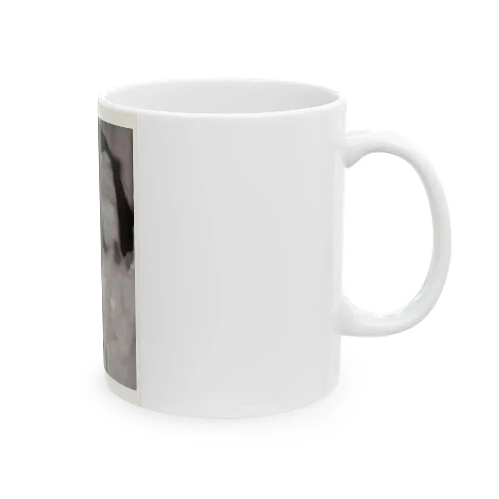 Barbara Steele #70 (Vintage Female Icon) White Coffee Mug - Go Mug Yourself