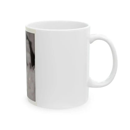 Barbara Steele #70 (Vintage Female Icon) White Coffee Mug - Go Mug Yourself
