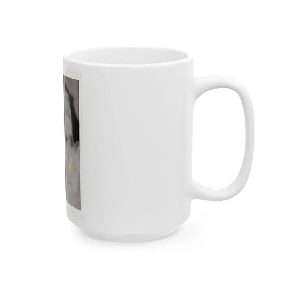 Barbara Steele #70 (Vintage Female Icon) White Coffee Mug - Go Mug Yourself