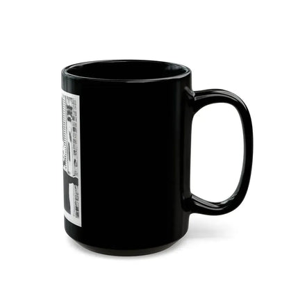 Barbara Steele #76 (Vintage Female Icon) Black Coffee Mug - Go Mug Yourself