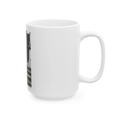 Barbara Steele #77 (Vintage Female Icon) White Coffee Mug - Go Mug Yourself