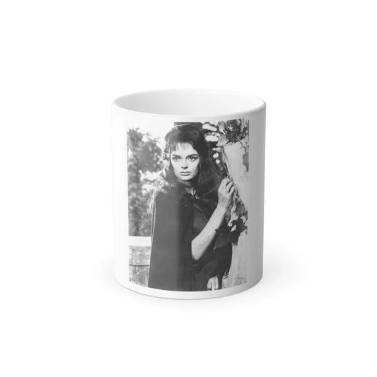 Barbara Steele #78 (Vintage Female Icon) Color Changing Coffee Mug 11oz - Go Mug Yourself