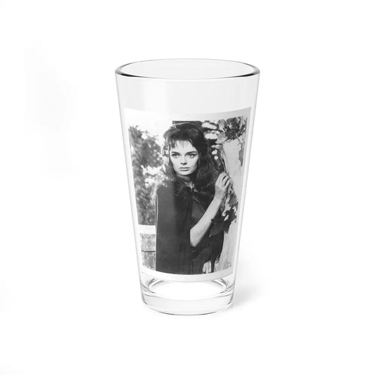 Barbara Steele #78 (Vintage Female Icon) Pint Glass 16oz-16oz-Go Mug Yourself