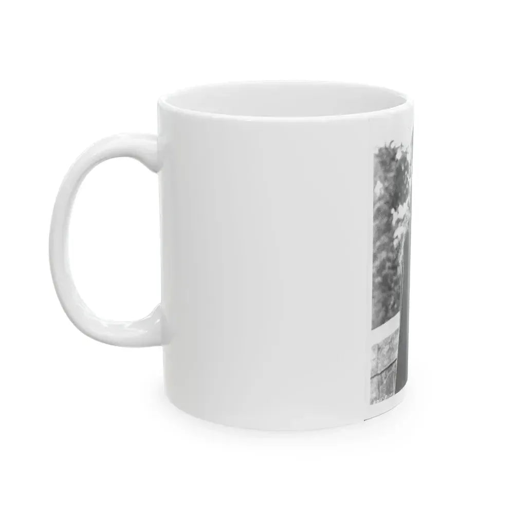 Barbara Steele #78 (Vintage Female Icon) White Coffee Mug - Go Mug Yourself