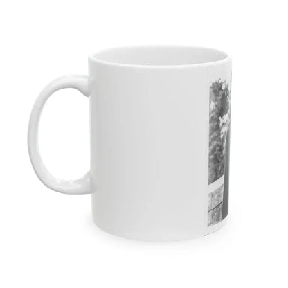 Barbara Steele #78 (Vintage Female Icon) White Coffee Mug - Go Mug Yourself