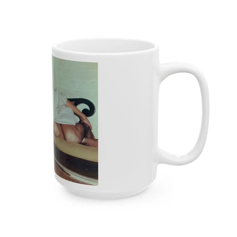 Barbara Steele #94 (Vintage Female Icon) White Coffee Mug-Go Mug Yourself