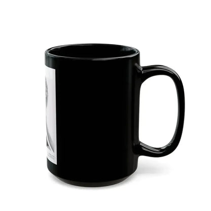 Barbara Valentin #03 (Vintage Female Icon) Black Coffee Mug - Go Mug Yourself