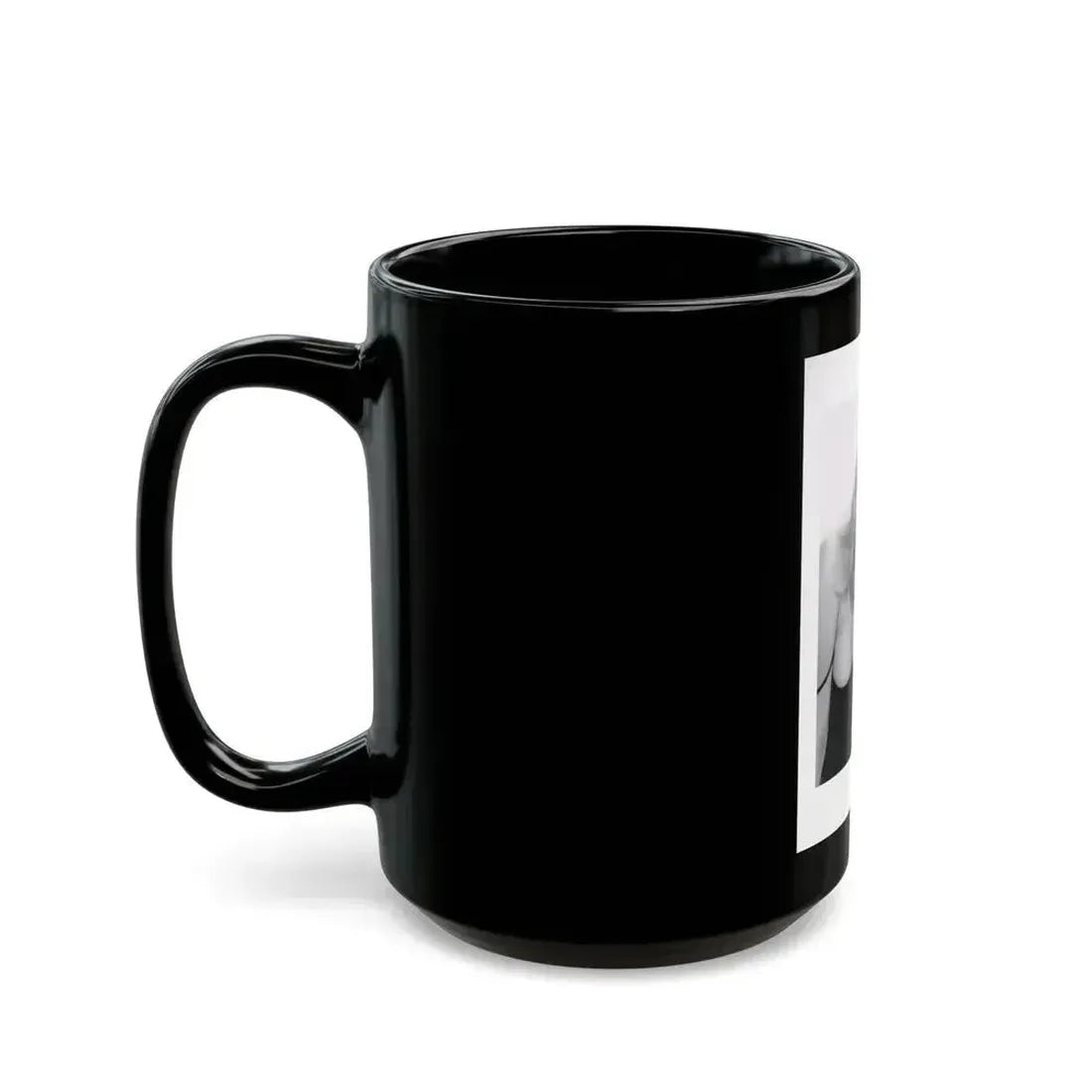 Barbara Valentin #03 (Vintage Female Icon) Black Coffee Mug - Go Mug Yourself