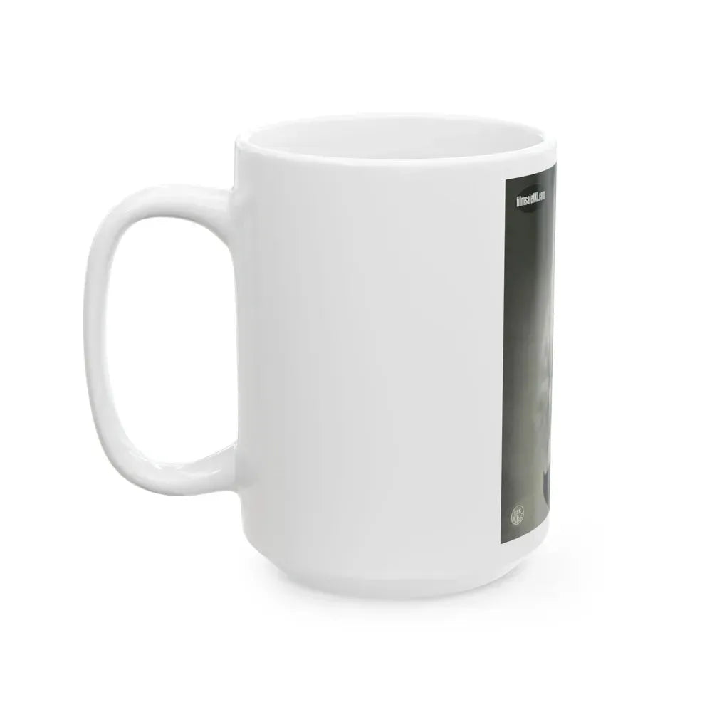 Barbara Valentin #04 (Vintage Female Icon) White Coffee Mug - Go Mug Yourself