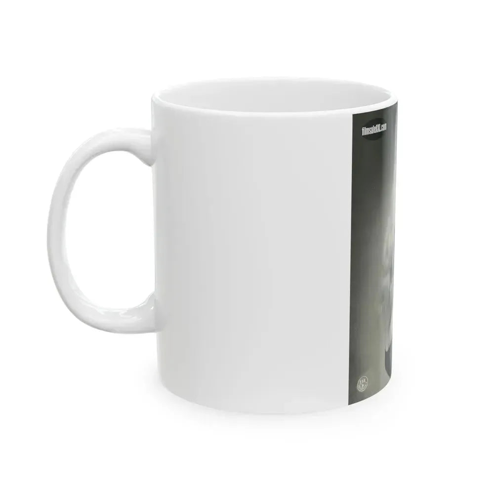 Barbara Valentin #04 (Vintage Female Icon) White Coffee Mug - Go Mug Yourself