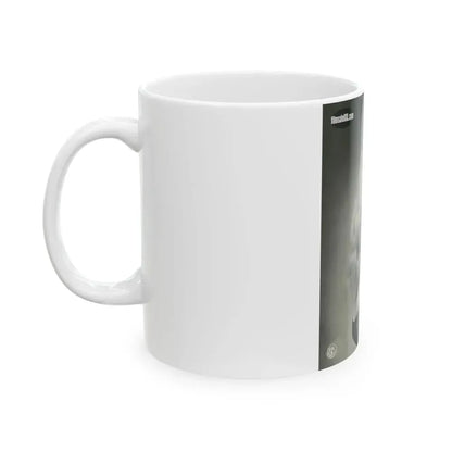 Barbara Valentin #04 (Vintage Female Icon) White Coffee Mug - Go Mug Yourself