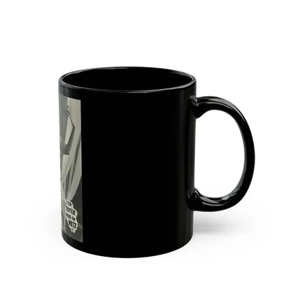 Barbara Valentin #05 (Vintage Female Icon) Black Coffee Mug - Go Mug Yourself