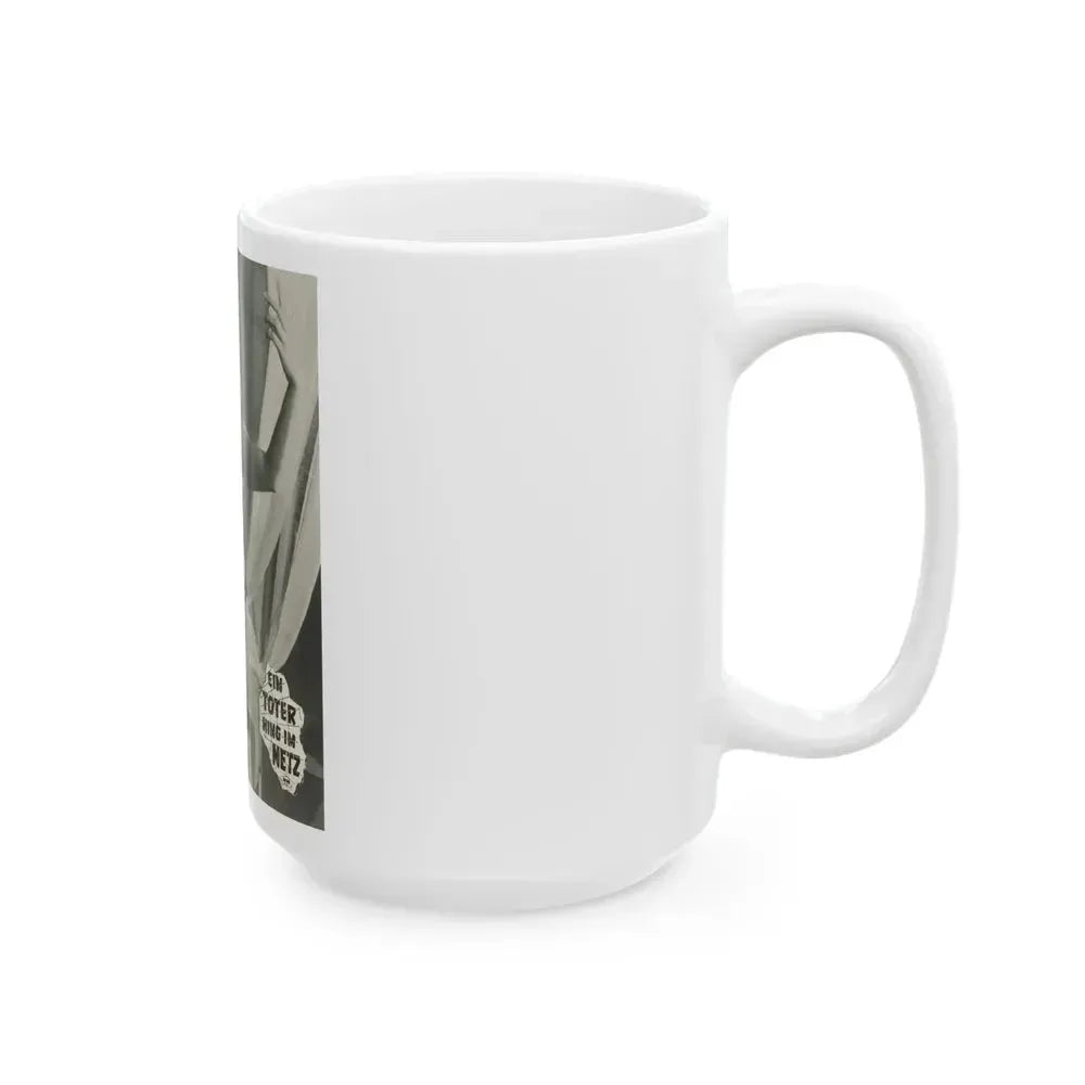 Barbara Valentin #05 (Vintage Female Icon) White Coffee Mug - Go Mug Yourself