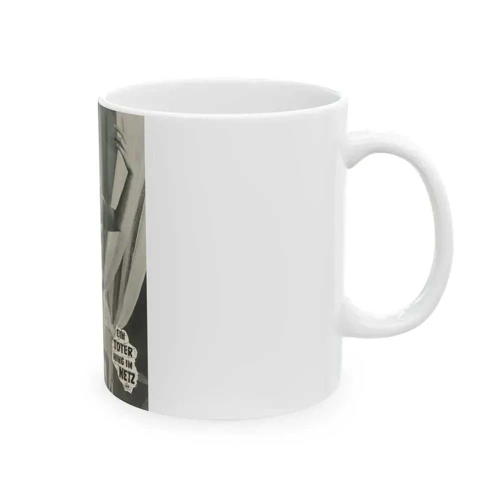 Barbara Valentin #05 (Vintage Female Icon) White Coffee Mug - Go Mug Yourself