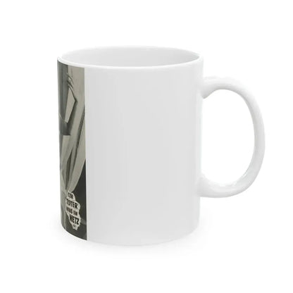 Barbara Valentin #05 (Vintage Female Icon) White Coffee Mug - Go Mug Yourself