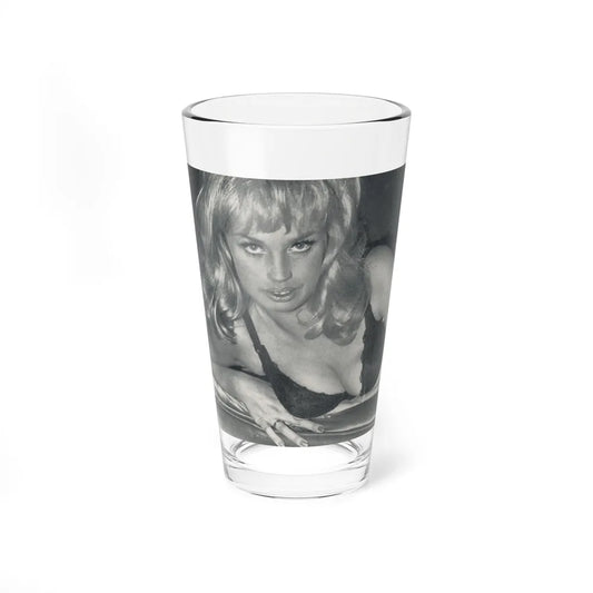 Barbara Valentin #06 (Vintage Female Icon) Pint Glass 16oz-16oz-Go Mug Yourself