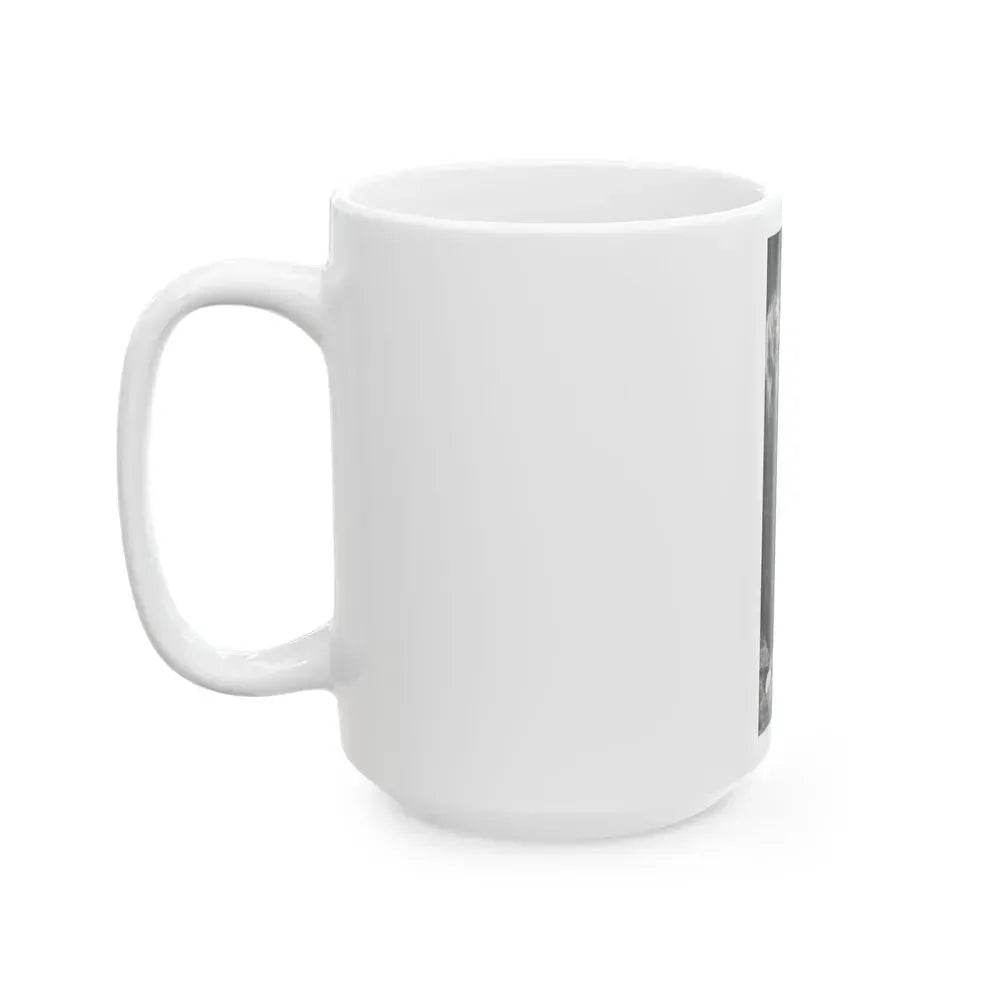Barbara Valentin #07 (Vintage Female Icon) White Coffee Mug - Go Mug Yourself