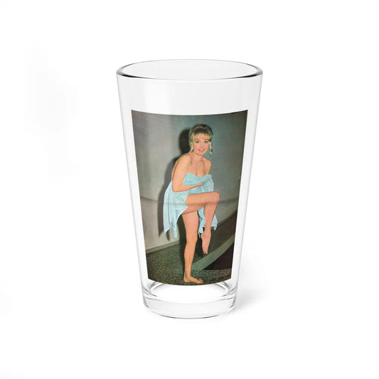 Barbara Valentin #10 (Vintage Female Icon) Pint Glass 16oz-16oz-Go Mug Yourself