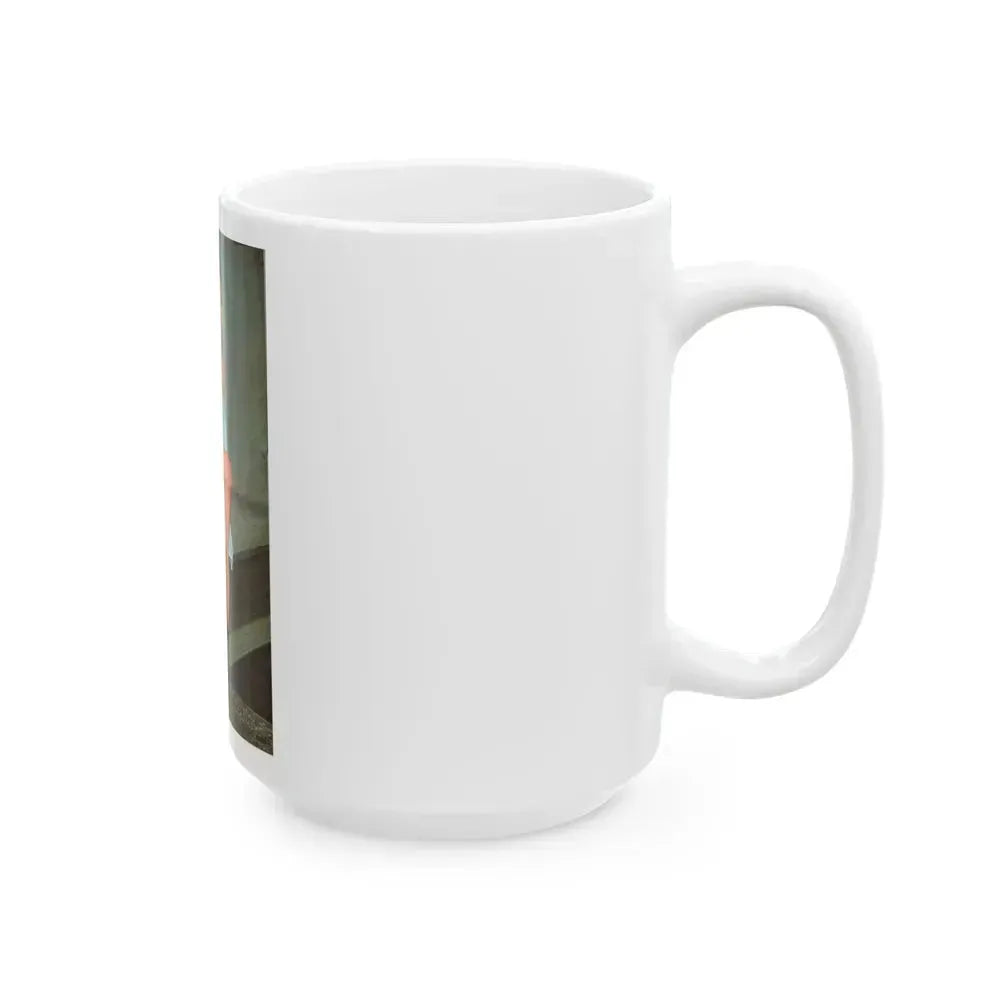 Barbara Valentin #10 (Vintage Female Icon) White Coffee Mug - Go Mug Yourself