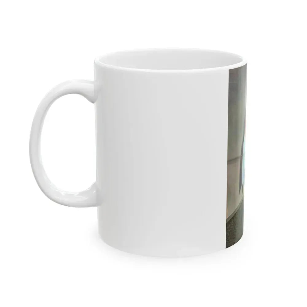Barbara Valentin #10 (Vintage Female Icon) White Coffee Mug - Go Mug Yourself