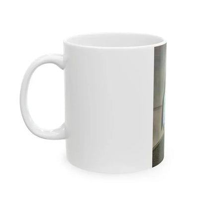Barbara Valentin #10 (Vintage Female Icon) White Coffee Mug - Go Mug Yourself