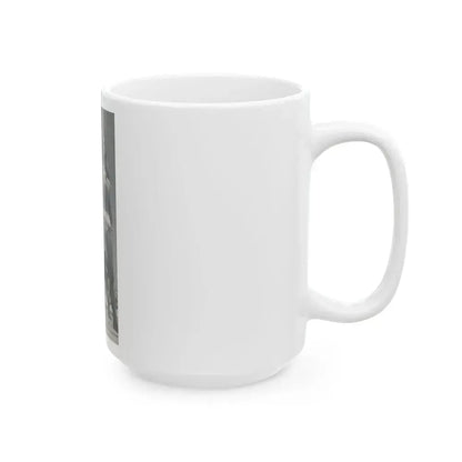 Barbara Valentin #16 - 2 Pics (Vintage Female Icon) White Coffee Mug - Go Mug Yourself