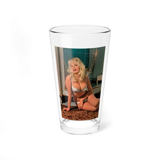 Barbara Valentin #17 (Vintage Female Icon) Pint Glass 16oz-16oz-Go Mug Yourself