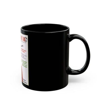 Barbara Valentin #21 - Mag. Cover (Vintage Female Icon) Black Coffee Mug - Go Mug Yourself
